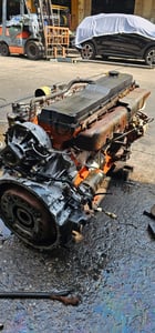 เครื่องยนต์ Isuzu 195 ปั่นปูน