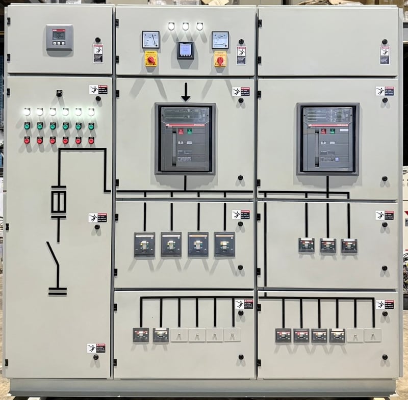ขายตู้ Mdb Main air circuit breaker Abb 2000A breaker ย่อย Abb 14 ตัวพร้อม Capbank 6x50kvar Pipat 098-2641749