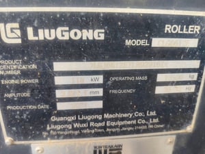 ขายรถบดเก่า LIUGONG