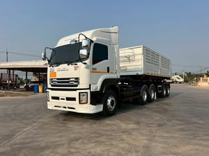 ISUZU GXZ 360 ปี 2566 หัวลากพร้อมหางเซมิดัมพ์ ISUZU GXZ 360 ปี 2566 หัวลากพร้อมหางเซมิดัมพ์