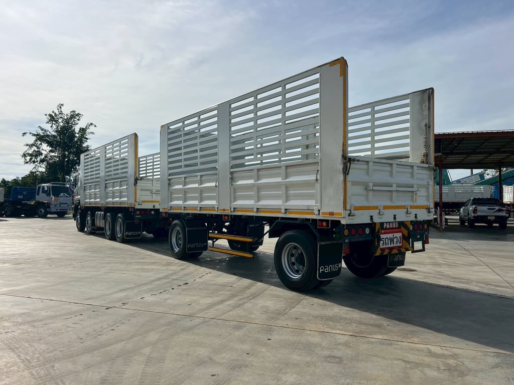 พ่วงแม่ลูก ISUZU FYH 360 ไมล์ 286871.กิโล (ไม่ดั้มพ์) พ่วงแม่ลูก ISUZU FYH 360 ไมล์ 286871.กิโล (ไม่ดั้มพ์)