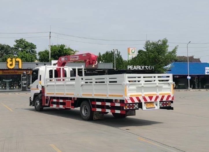 ไมล์ 8 หมื่นกว่า❗️ISUZU NEW FRR 210  ติดเครน 3 ตัน
