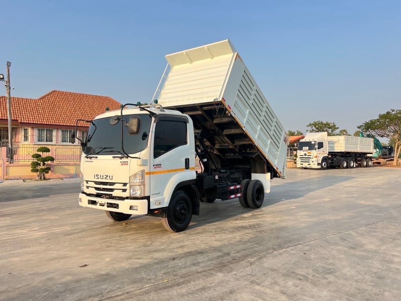 ไมล์ 6 หมื่นกว่า❗️ISUZU FRR 210  ดั้มพ์สามมิตร