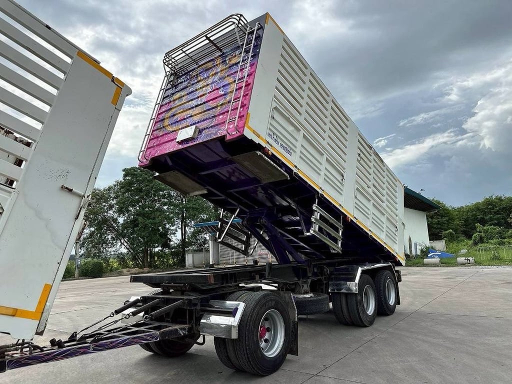 ไมล์ 160,000 กิโล❗️HINO 380 พ่วงแม่ลูก ด้ัมพ์เกษตร ไมล์ 160,000 กิโล❗️HINO 380 พ่วงแม่ลูก ด้ัมพ์เกษตร