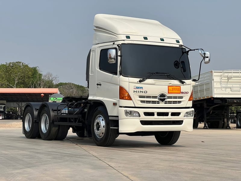 HINO FM1J 245 แรง หัวลาก เครื่องเดิม เกียร์เดิม  มีระบบยกดัมพ์