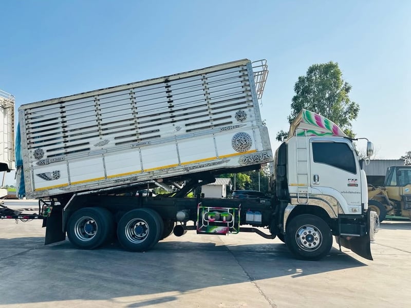 ISUZU FXZ 360 พ่วงแม่ลูกดั้มพ์เกษตร