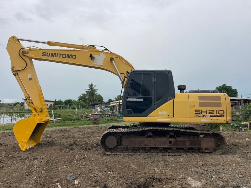 SH210F-5 ไฟฟ้าครบ ระบบดี เครื่อง-ปั๊มแห้ง