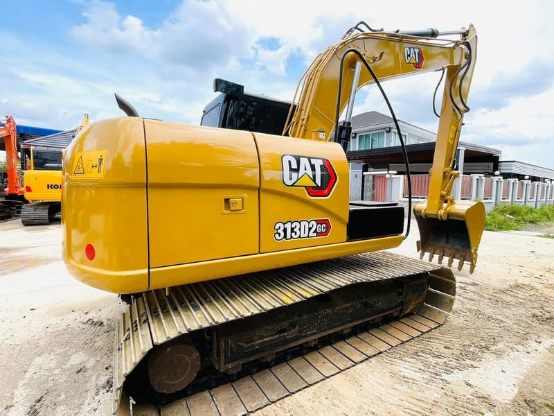 CAT313D2GC สวยๆมือเดียวป้ายแดง  เครื่อง-ปั๊มแห้ง