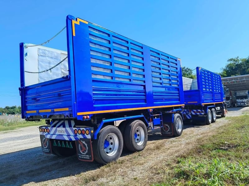 ISUZU FXZ 360 แม่ลูกดั้มพ์เกษตร  ใส่ของ 30.200 ตัน