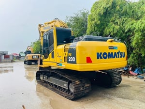 PC200-8MO รถมือเดียว จอเหลืองกล้องหลัง 