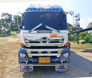 HINO FM2P 380 แรง พ่วงแม่ลูกดั้มพ์