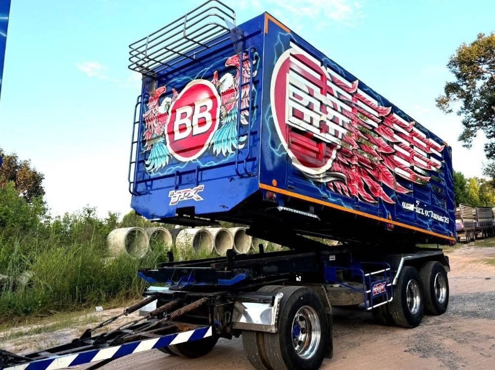 ISUZU FXZ 360 พ่วงแม่ลูกดั้มพ์เกษตร ISUZU FXZ 360 พ่วงแม่ลูกดั้มพ์เกษตร