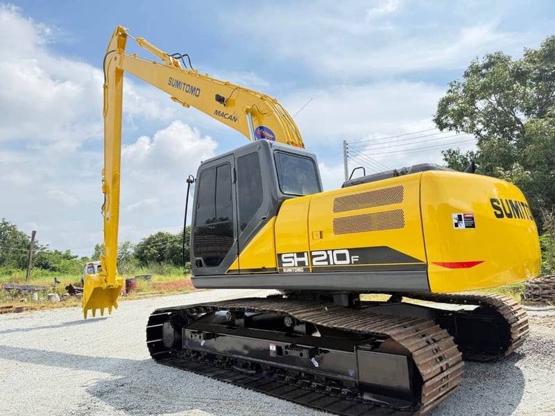 ไมล์ 8.900❗️Sumitomo SH210-5F  บูมยาว 16 เมตร เต็มระบบ 