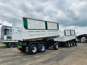  HINO 260 แรง เครื่อง.JO8C พ่วงแม่ลูกดั้มพ์เกษตร