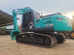 KOBELCO SK200 SUPER XM เฟรมถาด  เครี่องปั้มดี