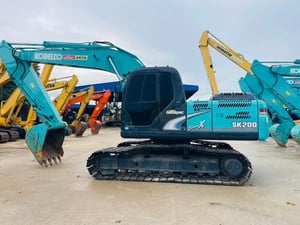 SK200-8YN12 สุเปอร ไฟฟ้าครบ  มีลายแย็กพร้อมใช้