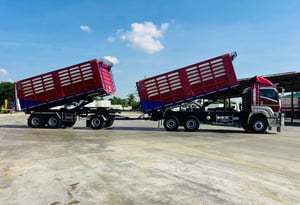 เข้าใหม่❗️ไมล์ 145,974 กิโล❗️ISUZU FXZ 360 แรง พ่วงแม่ลูกดั้มพ์เกษต เข้าใหม่❗️ไมล์ 145,974 กิโล❗️ISUZU FXZ 360 แรง พ่วงแม่ลูกดั้มพ์เกษต