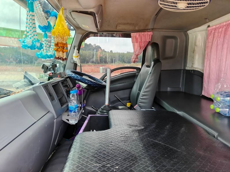 ไมล์ 163,641 กิโล❗️GIGA FXZ 360 MT ไฟใหม่   พ่วงแม่ลูกดั้มพ์เกษตร