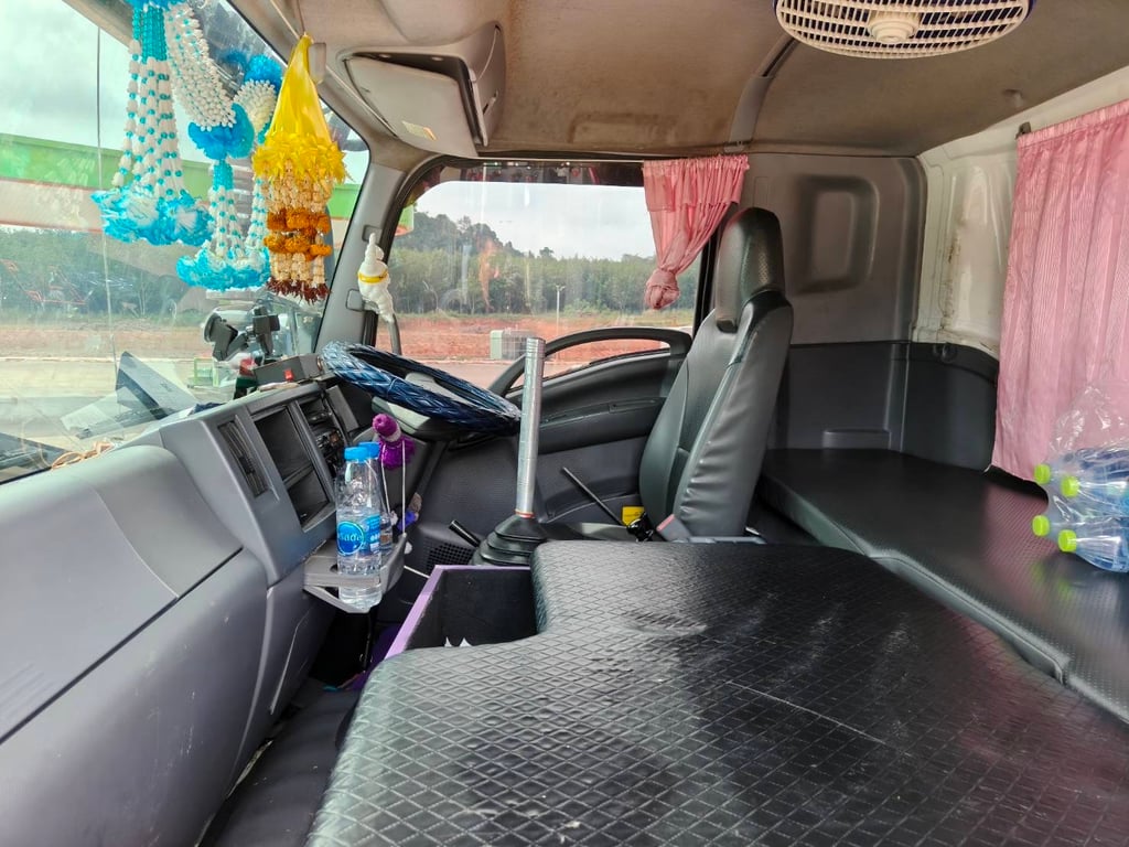 ไมล์ 163,641 กิโล❗️GIGA FXZ 360 MT ไฟใหม่   พ่วงแม่ลูกดั้มพ์เกษตร