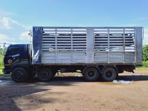 มิซ 240 แรง พ่วงแม่ลูกคอกเกษตร