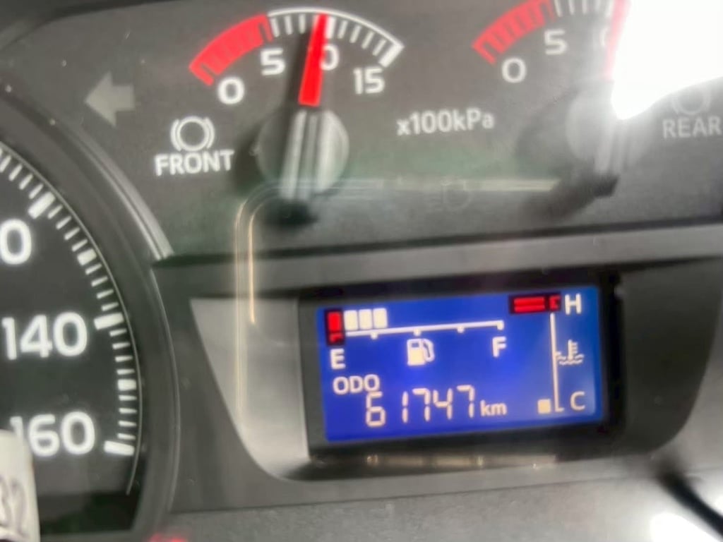 ไมล์ 61,747 กิโล❗️HINO FG8J 240 แรง (6ล้อพ่วงแม่ลูกดั้มพ์)