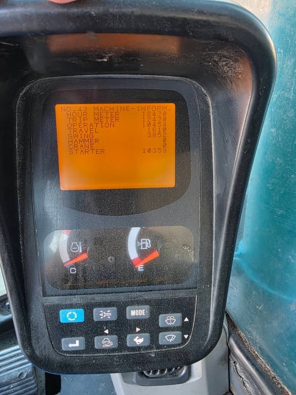 KOBELCO SK200-8 SUPPER X YN12-T9423   เครื่องปั้มดี
