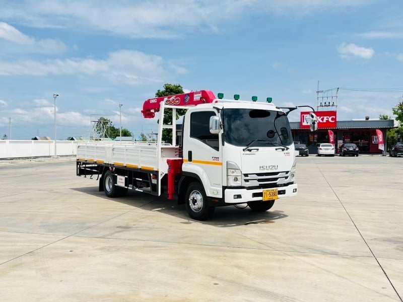 เข้าใหม่❗️ISUZU NEW FRR210 MT  ติดเครน 3 ตัน