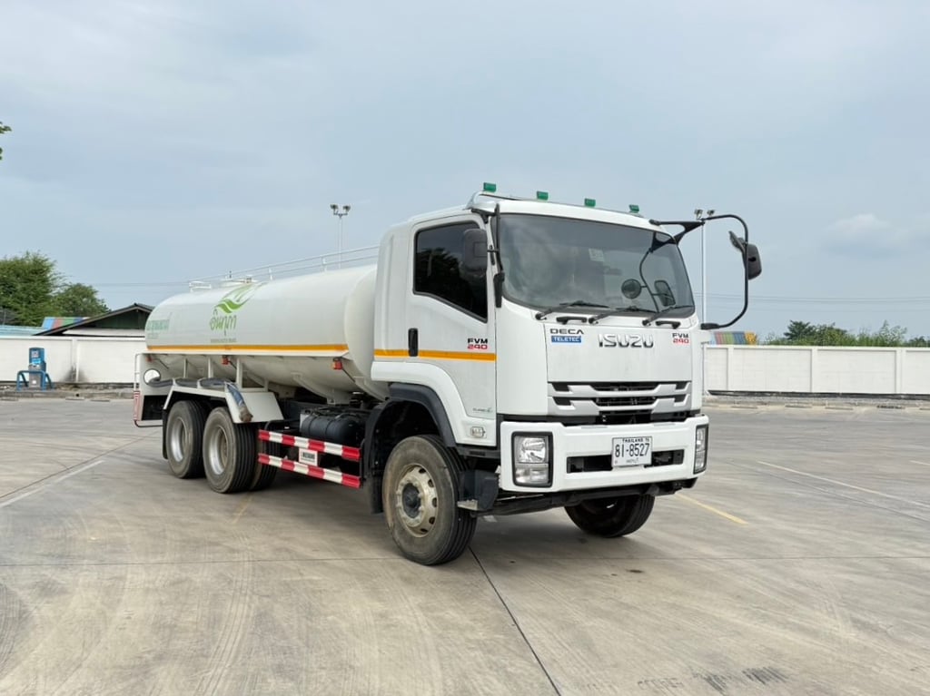 10ล้อทุกน้ำ ISUZU FVM 240 คลัซซี MT  เลขไมล์ 12,397 กิโล 10ล้อทุกน้ำ ISUZU FVM 240 คลัซซี MT  เลขไมล์ 12,397 กิโล
