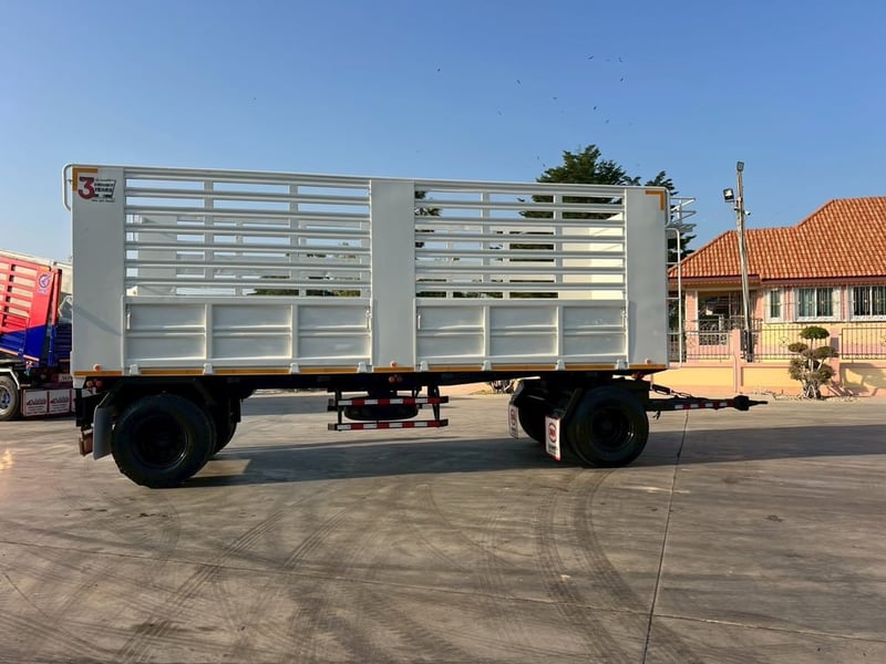 ขายลูกพ่วง 2 เพลาไม่ดั้มพ์  กะบะสามมิตร 