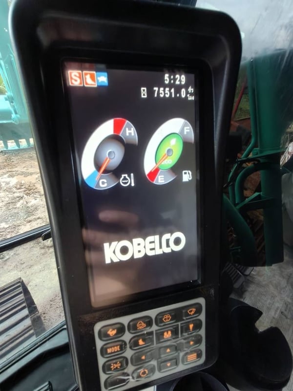 Kobelco SK200-10 SM ไมล์ 7,000 ชม