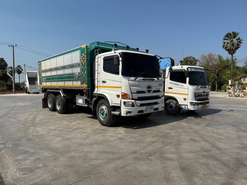 เข้าใหม่❗️ไมล์ 62,749 กิโล❗️ HINO FM8J 260  ดั้มพ์ปีเนียม