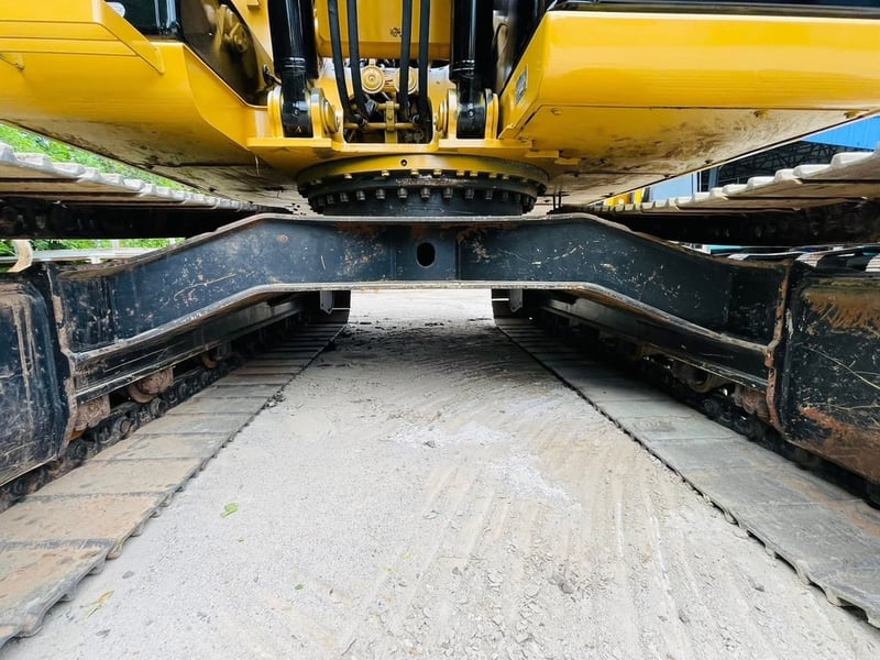 CAT313D2GC เล่มทะเบียน มือเดียวป้ายแดง  เครื่อง-ปั๊มแห้ง