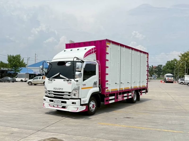 ไมล์ 47,171 กิโล❗️ISUZU NEW FRR 210 ตู้เเห้ง 10 บาน ต่อใหม่
