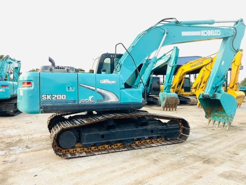 SK200-8XM เฟรมถาด สีเดิมทั้งคัน มือเดียวป้ายแดง 