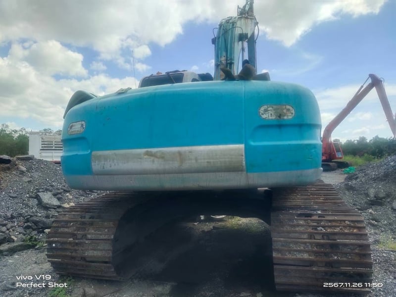 KOBELCO SK200 LC ช่วงล่างใหญ่ บูมยาว 16 เมตร 