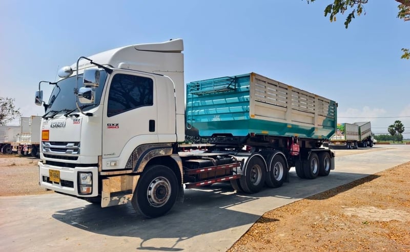 ISUZU GXZ 360 MT หัวลากพร้อมหาง เซมิดั้มพ์