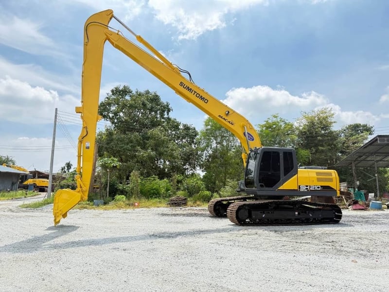 ไมล์ 8.900❗️Sumitomo SH210-5F  บูมยาว 16 เมตร