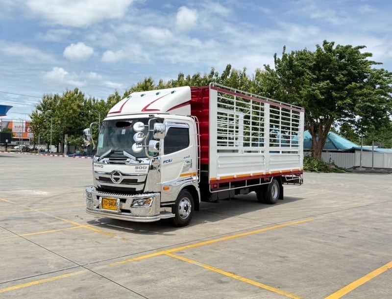 HINO NEW FC9J 175 เเรง ปี 2566  ยาว 6.60 เมตร