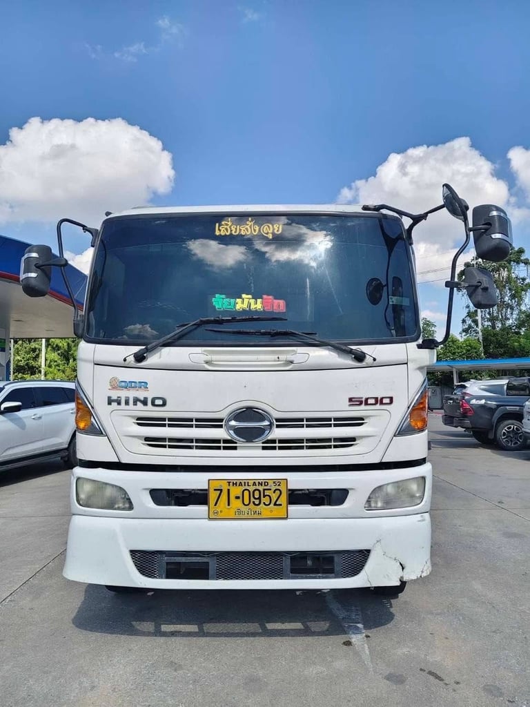 ไมล์ 49,662 กิโล❗️HINO FC9J 210 ปี 2567 ติดเครน 3 ตัน