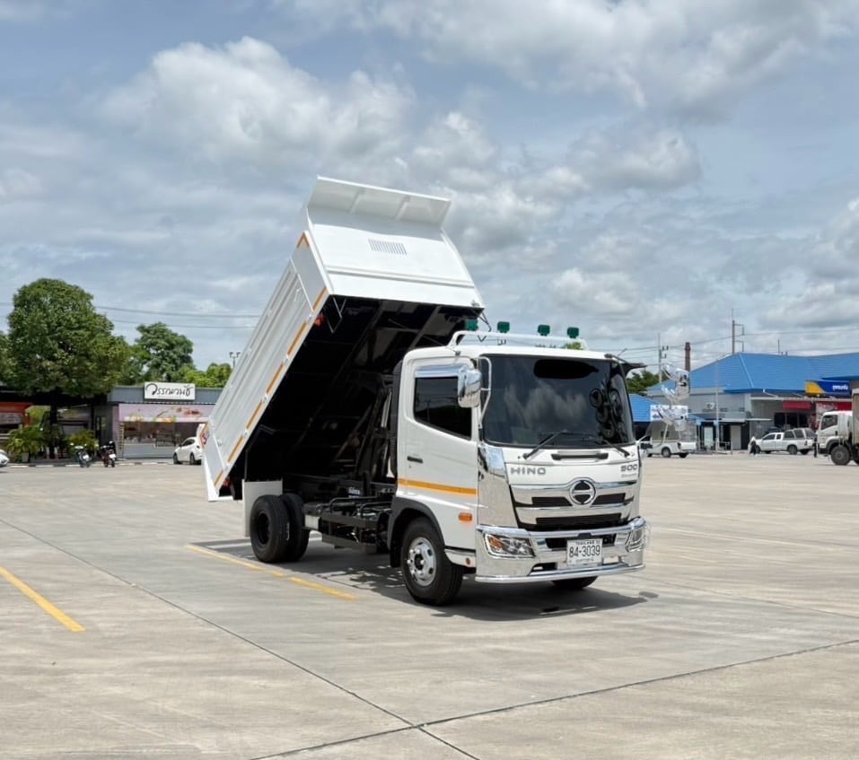 6ล้อดั้มพ์ HINO NEW FC9J 175 เเรง ดั้มพ์ 5 คิว