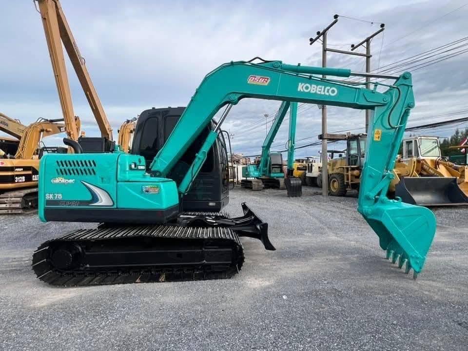 Kobelco SK75-8 รถศูนย์ไทย​ สภาพสวย โซ่ใหม่