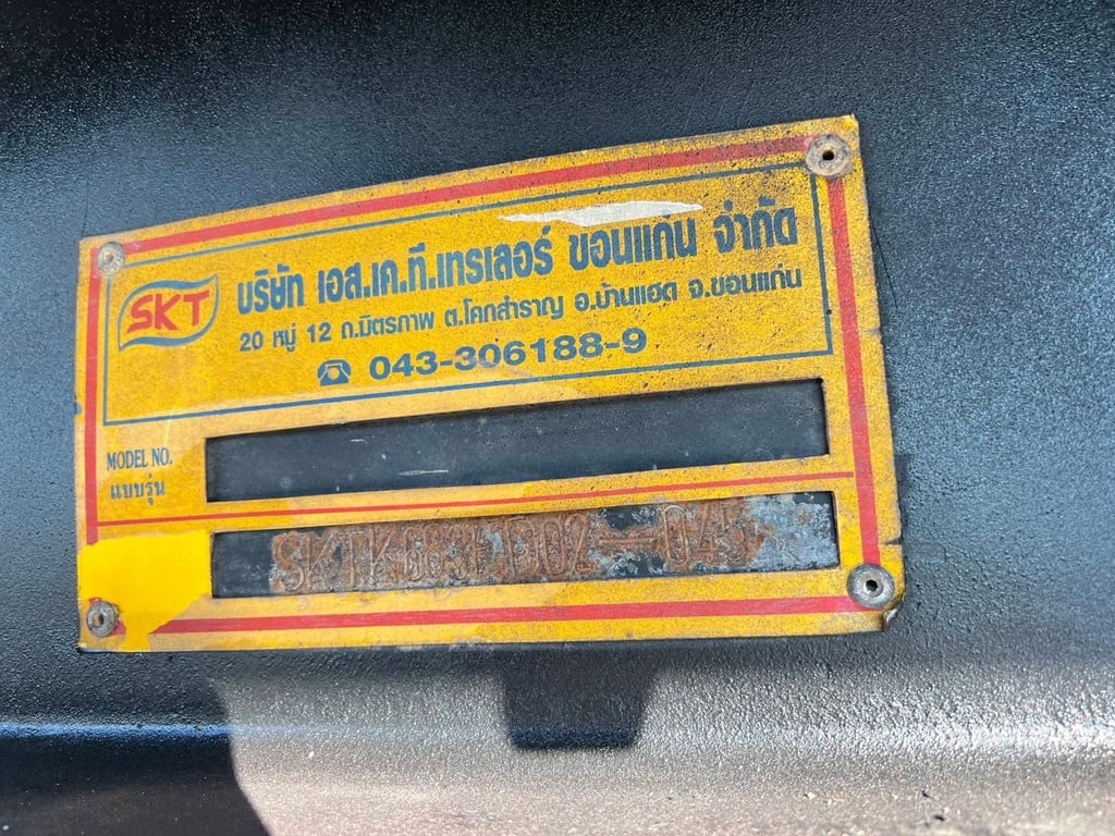 ขาย ลูกพ่วงดั้ม  3 คาน แท้ๆ  ยาว 6.80