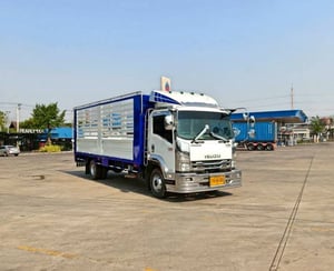 ISUZU FRR 210 กะบะเหล็กคอกสูง