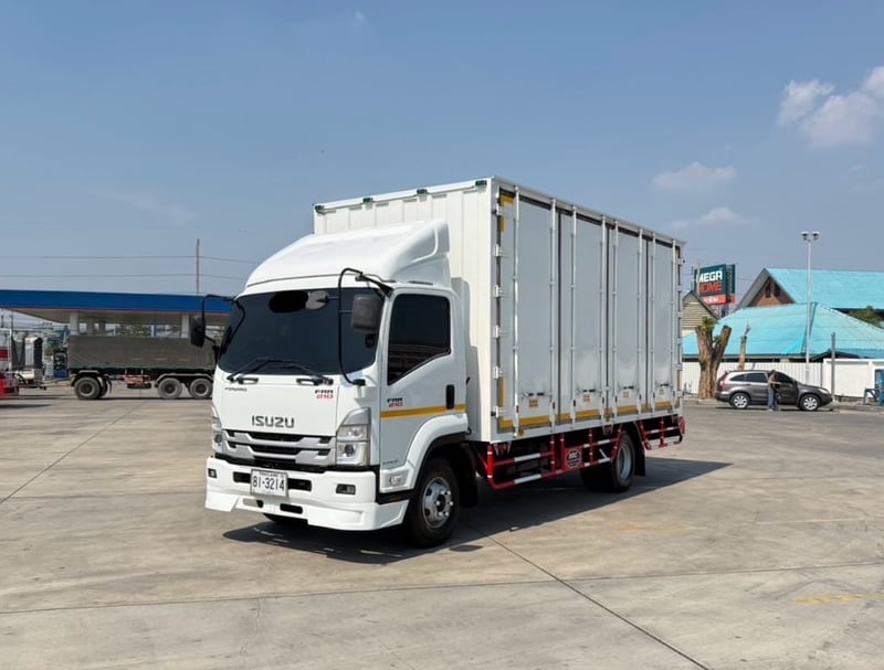 เข้าใหม่❗️ไมล์ 41,086❗️ISUZU NEW FRR 210  ตู้แห้ง 10 บาน