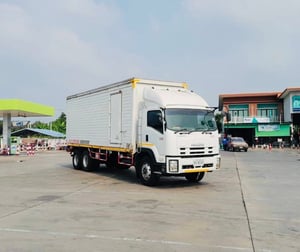 10 ล้อ❗️เเปลงเพลายกได้❗️ตู้แห้งลิฟต์ท้าย