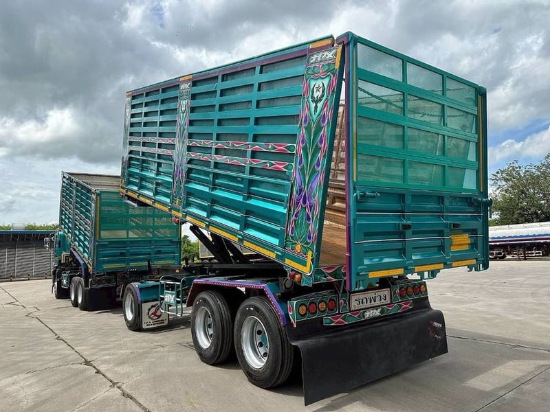 ไมล์ 270,000❗️ISUZU FXZ 360 พ่วงแม่ลูก ดั้มพ์เกษตร อู่ ฟินิกซ์