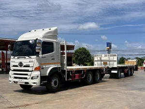 HINO FM1A 344 พ่วงแม่ลูกพื้นเรียบ บรรทุกของ 34,700 ตัน HINO FM1A 344 พ่วงแม่ลูกพื้นเรียบ บรรทุกของ 34,700 ตัน