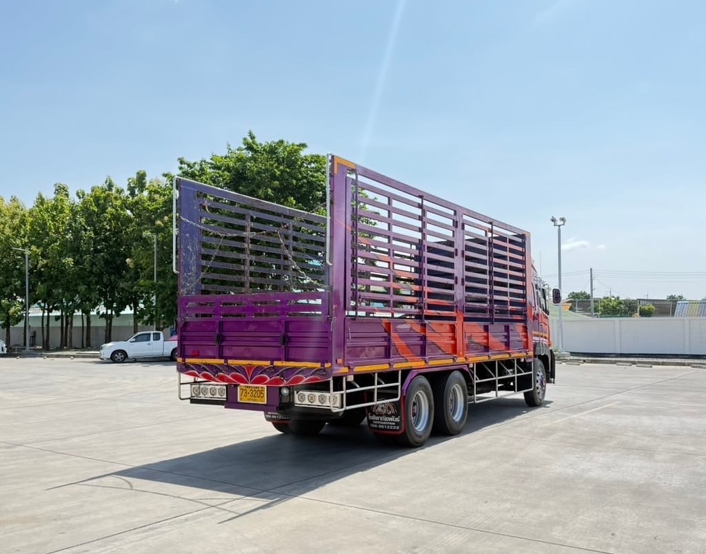 ขายเฉพาะ กะบะล่องเปิดข้างได้ใส่ 10 ล้อ HINO VICTOR มา ยาว 7.80 เมตร