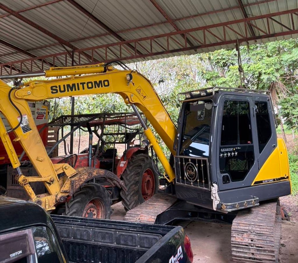 ไมล์ 11×× ชม.Sumitomo Sh80-6B  ปี 2567 ไมล์ 11×× ชม.Sumitomo Sh80-6B  ปี 2567