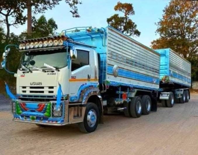 ISUZU FXZ 360 พ่วงแม่ลูกดั้มพ์